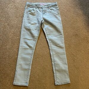 Girls light denim super skinny jeans